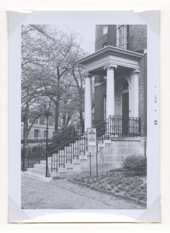 Octagon House Front Enterance [Georgetown]