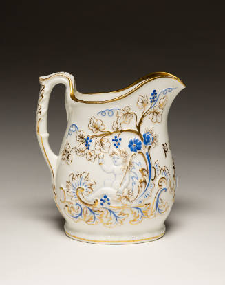 Decorated Baccus Pitcher